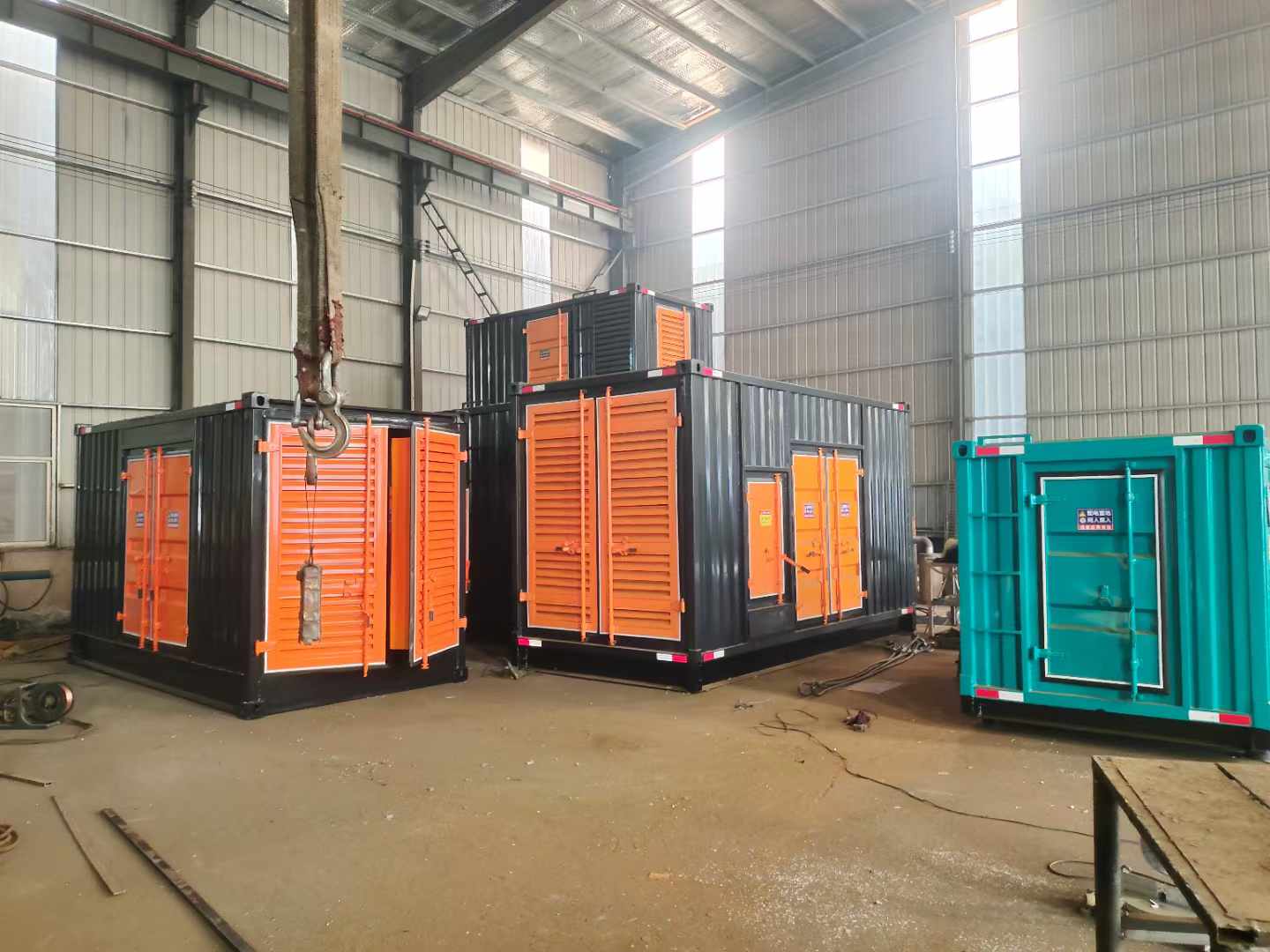 开平500kw柴油发电机组可以带动多少功率设备？